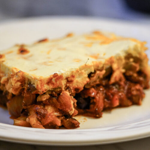 Kims Eatery- Greek moussaka